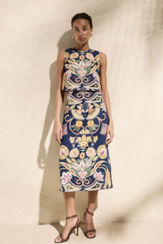 Sutton Skirt - Neptune