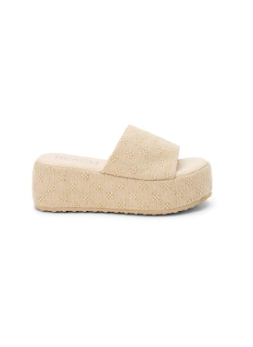 Pismo Wedge Sandal - Sand Multi