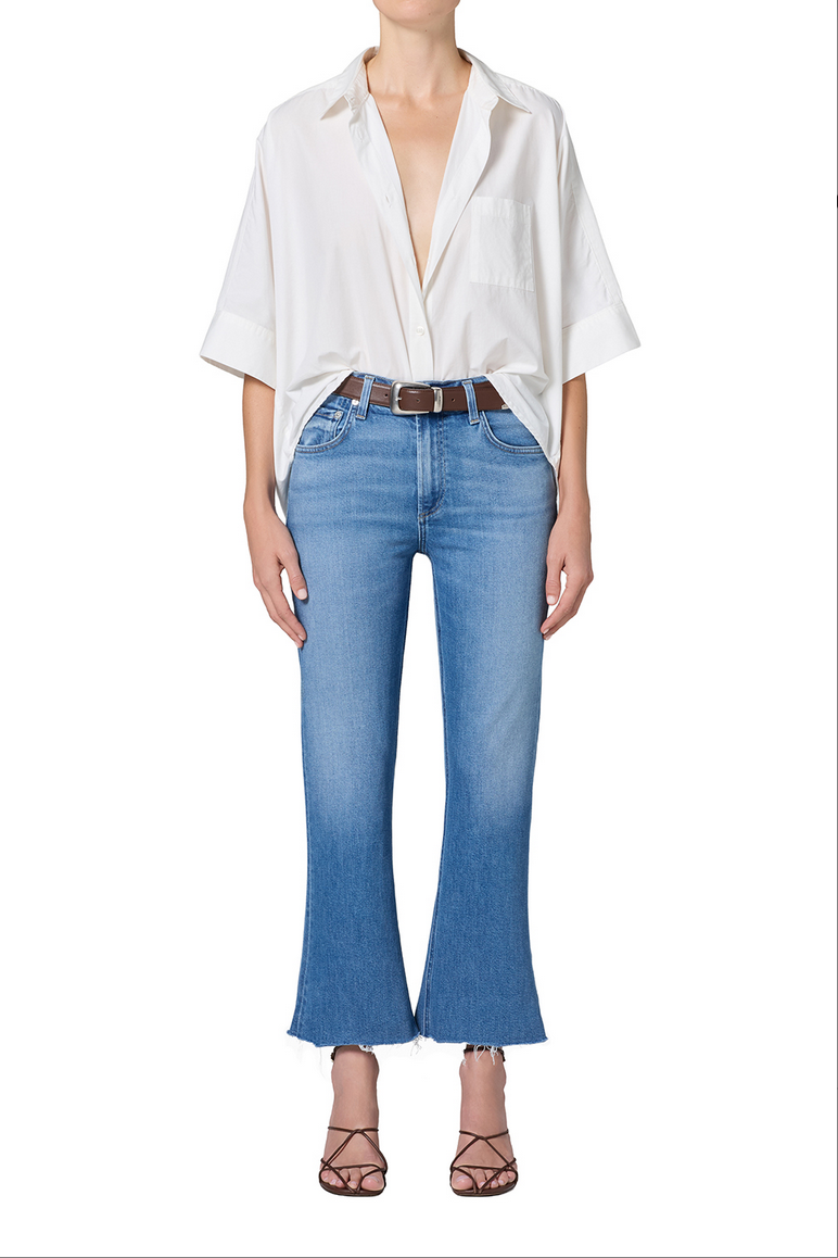 Goldie Ankle Kick Flare - Calla