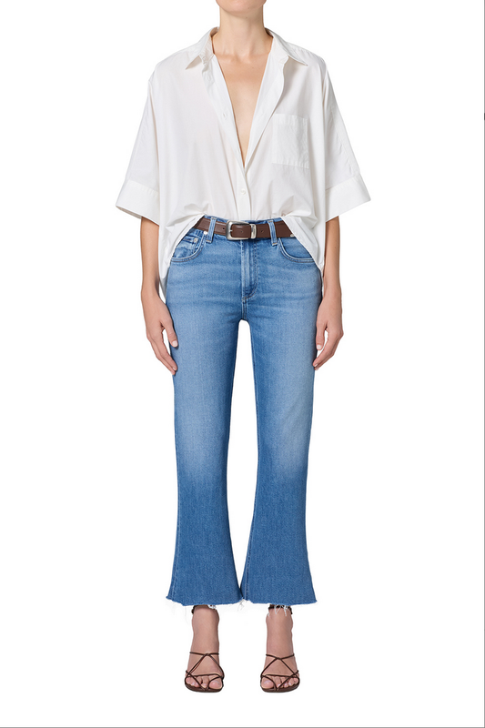 Goldie Ankle Kick Flare - Calla