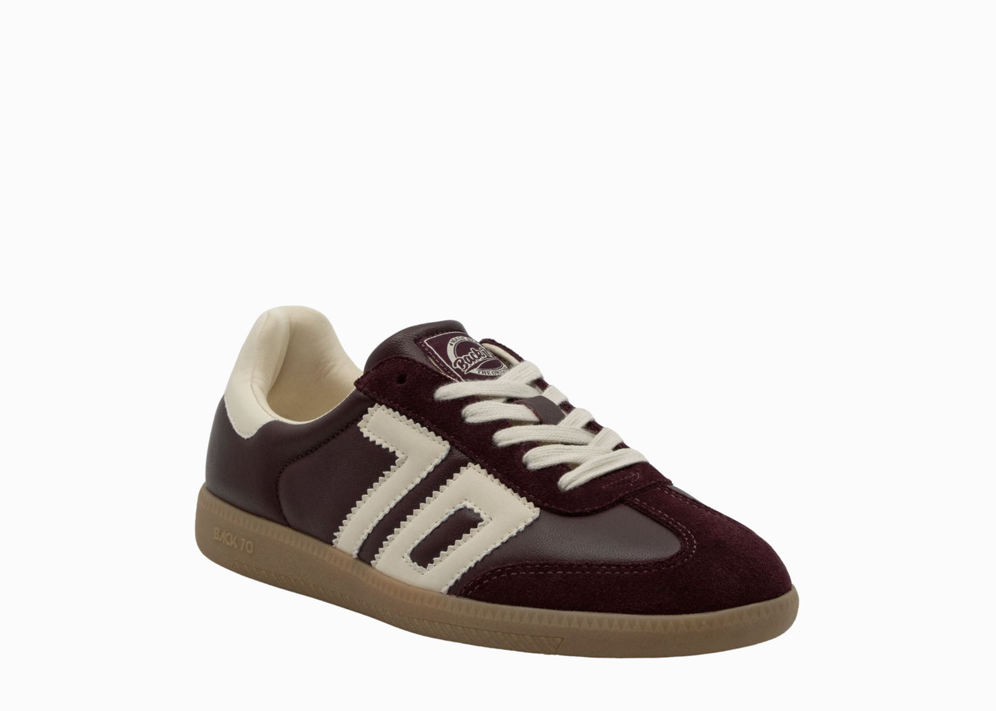 “Cloud W26 in Wine/Cream Sneakers