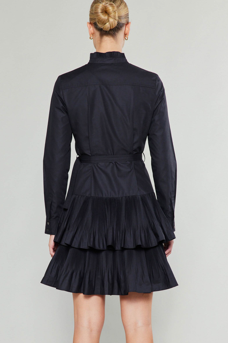 Elena Pleated Dress