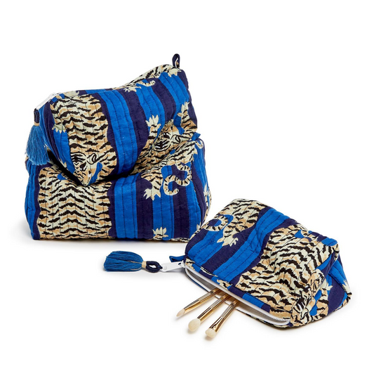 Eye of the Tiger Pouch - Blue