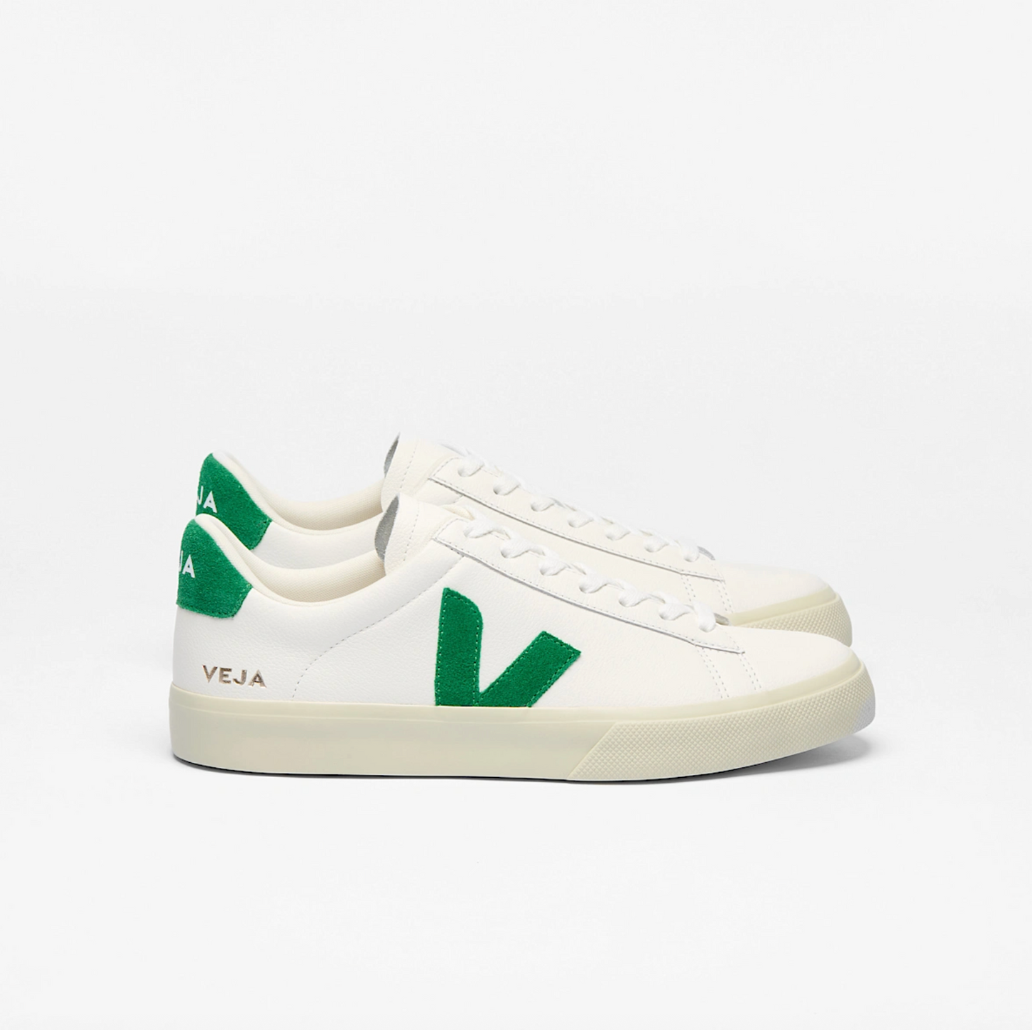 Campo Sneakers - White/Emeraude