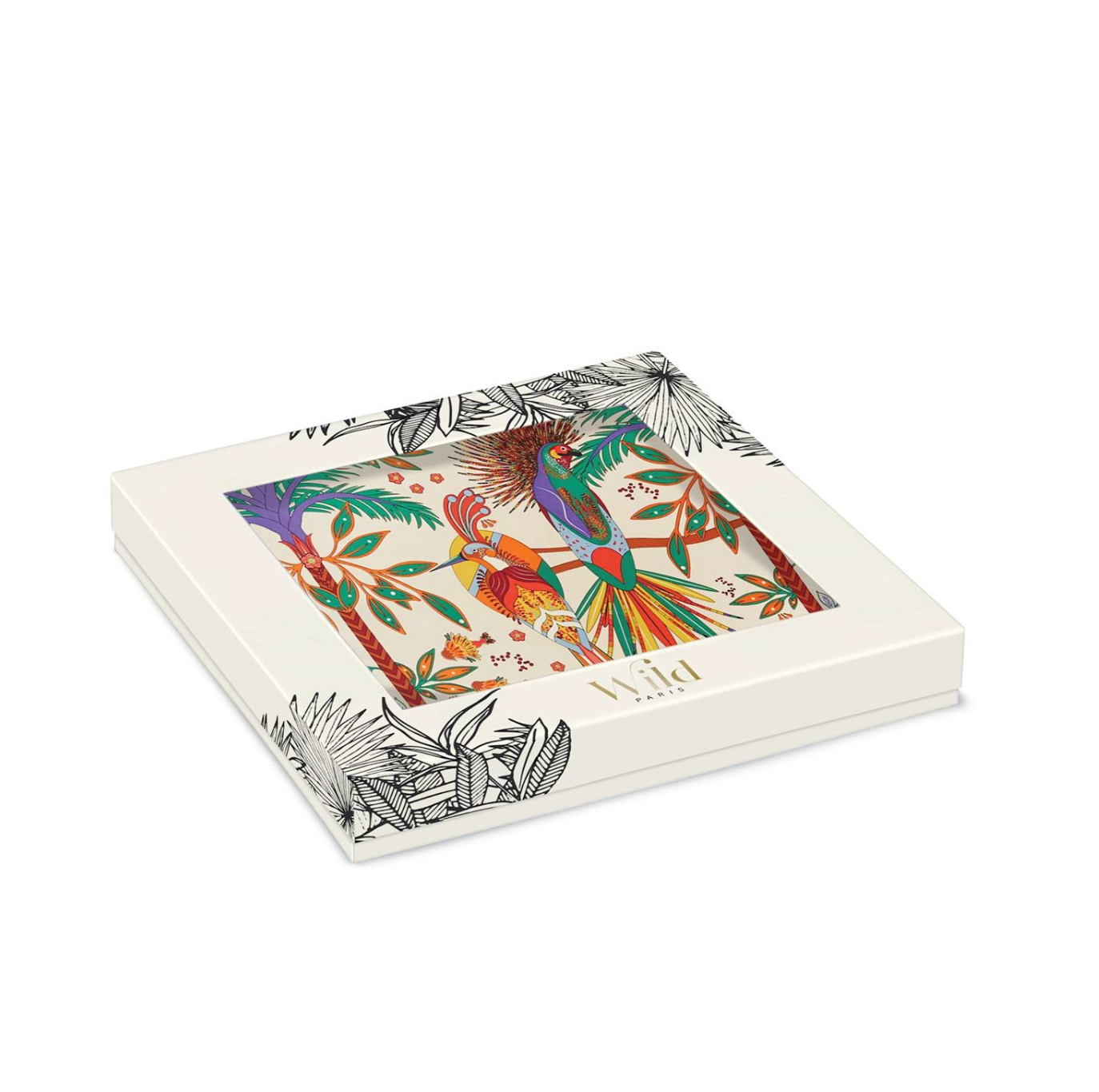 Wild Paris Square Scarf