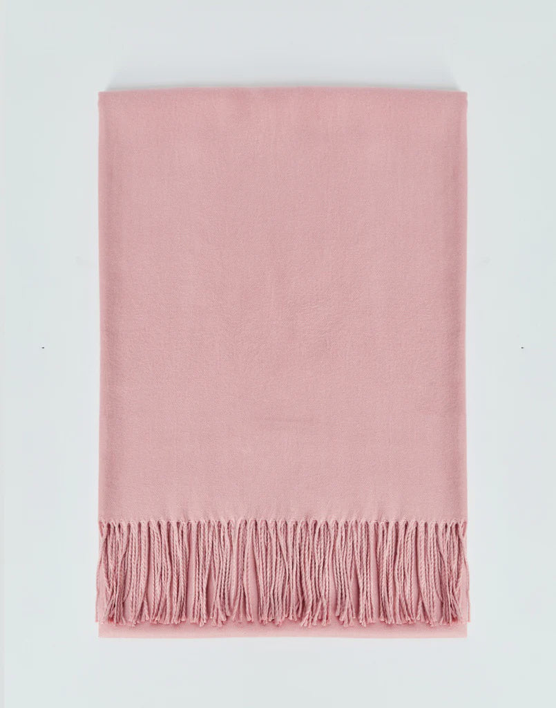 Sofia Cashmere Pashmina - Pink