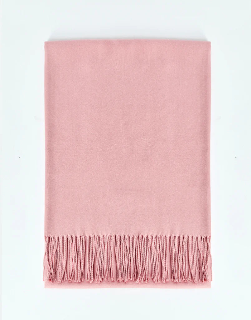 Sofia Cashmere Pashmina - Pink