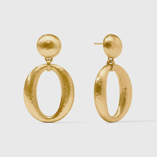 Solara Orbit Statement Earring - Gold