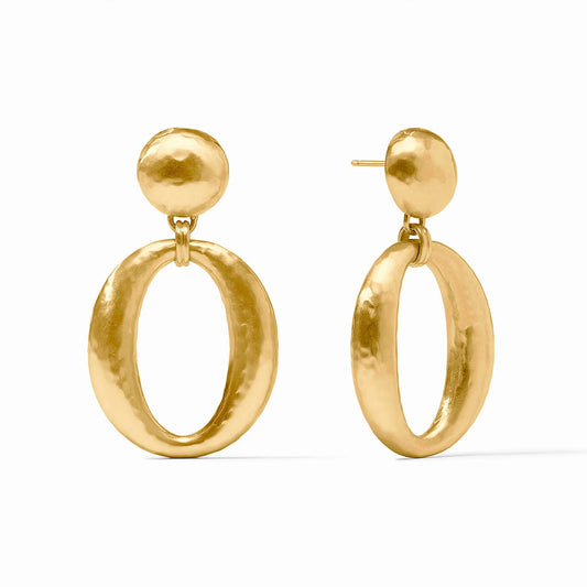 Solara Orbit Statement Earring - Gold