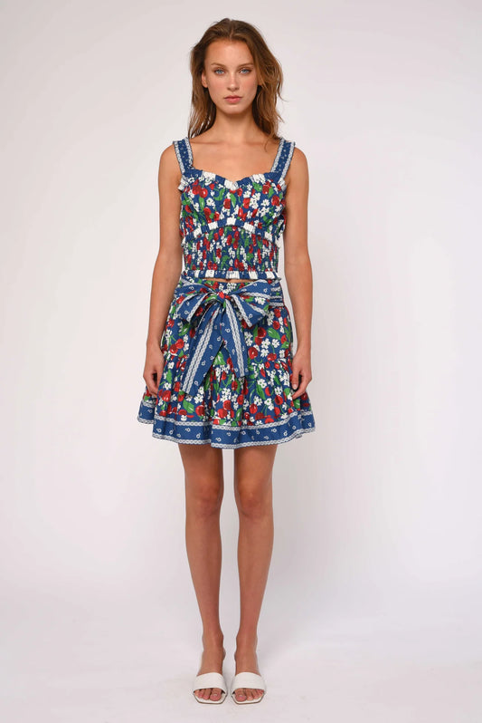 Ruby Skirt - Miss Cherry Print