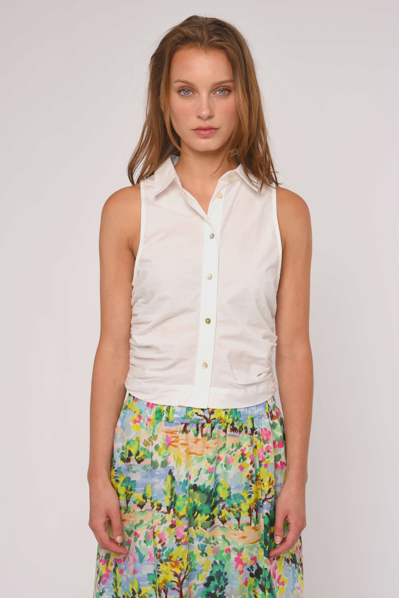 Sylvan Tank - Bright White
