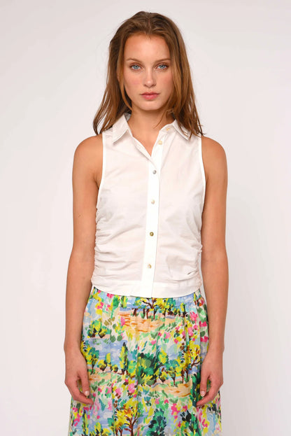 Sylvan Tank - Bright White