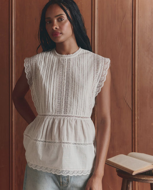 The Sonnet Top - True White