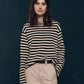 The Sailor Sweater - Black Stripe