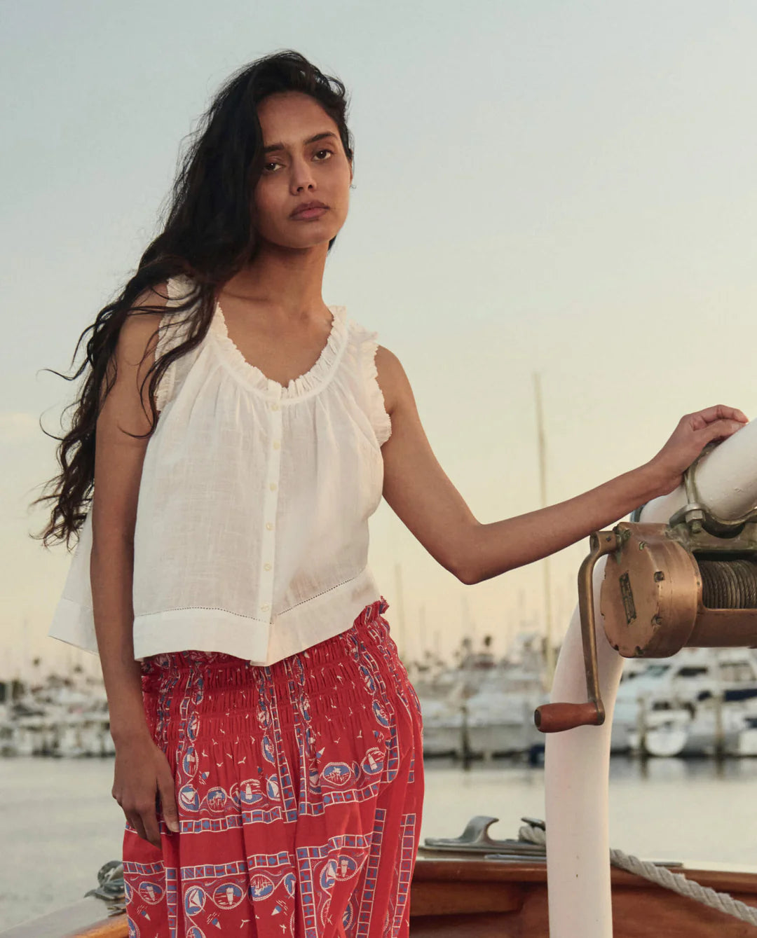 The Vignette Top - White