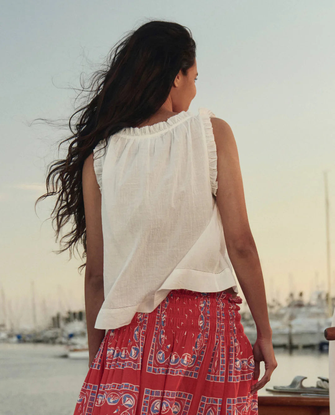 The Vignette Top - White