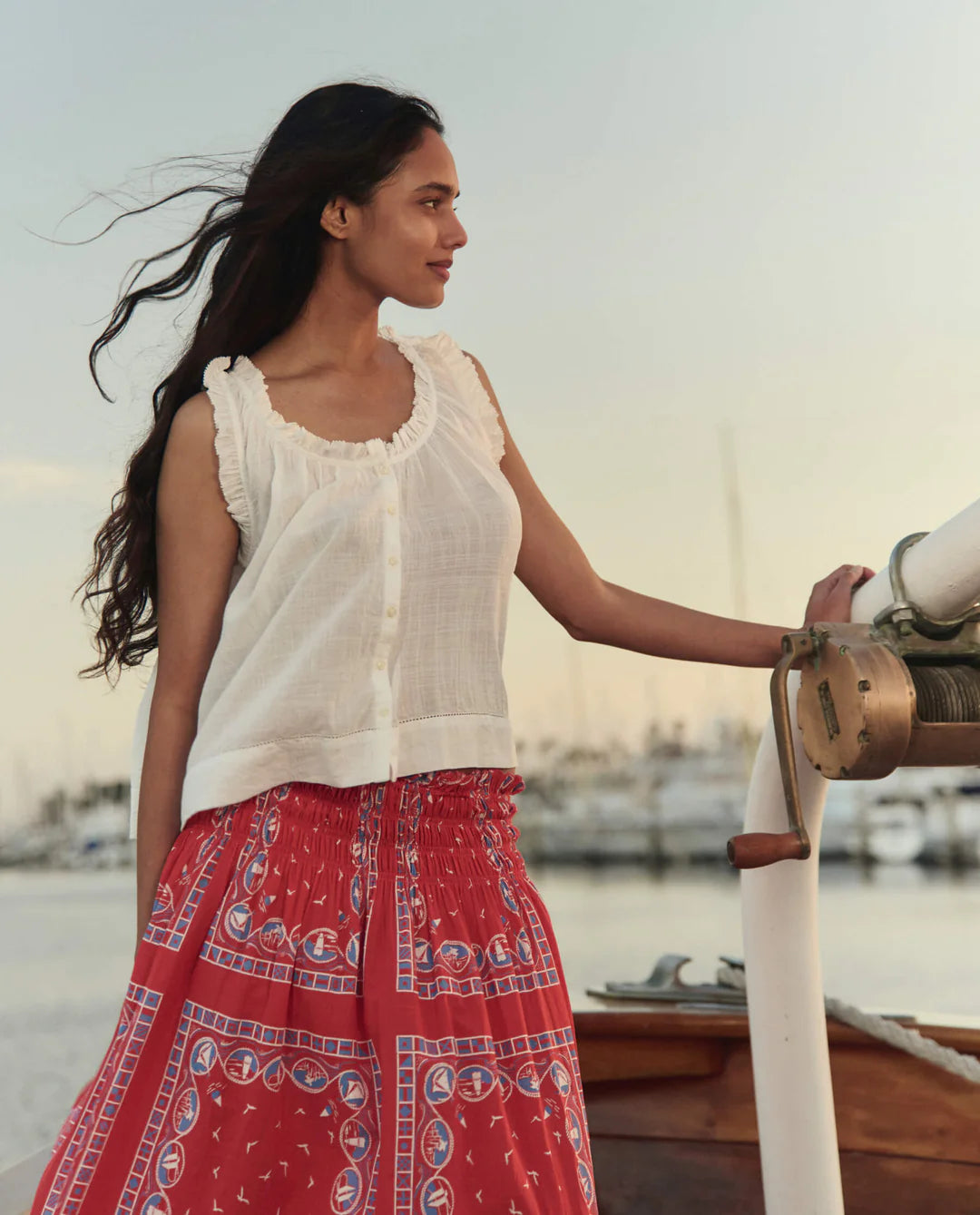 The Vignette Top - White
