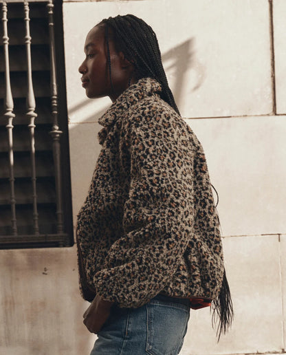 Vail Jacket-Tan Leopard