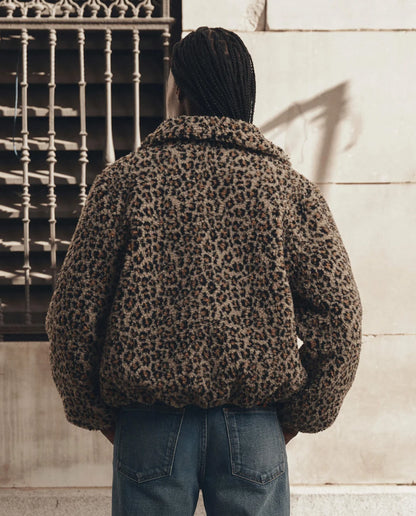 Vail Jacket-Tan Leopard