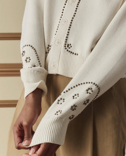 The Studded Cardigan
