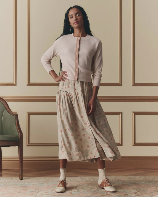 The Dainty Cardigan - Soft Petal