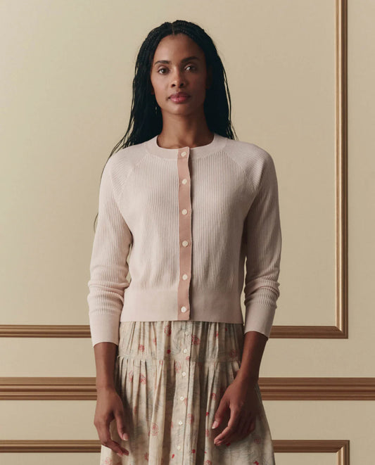The Dainty Cardigan - Soft Petal
