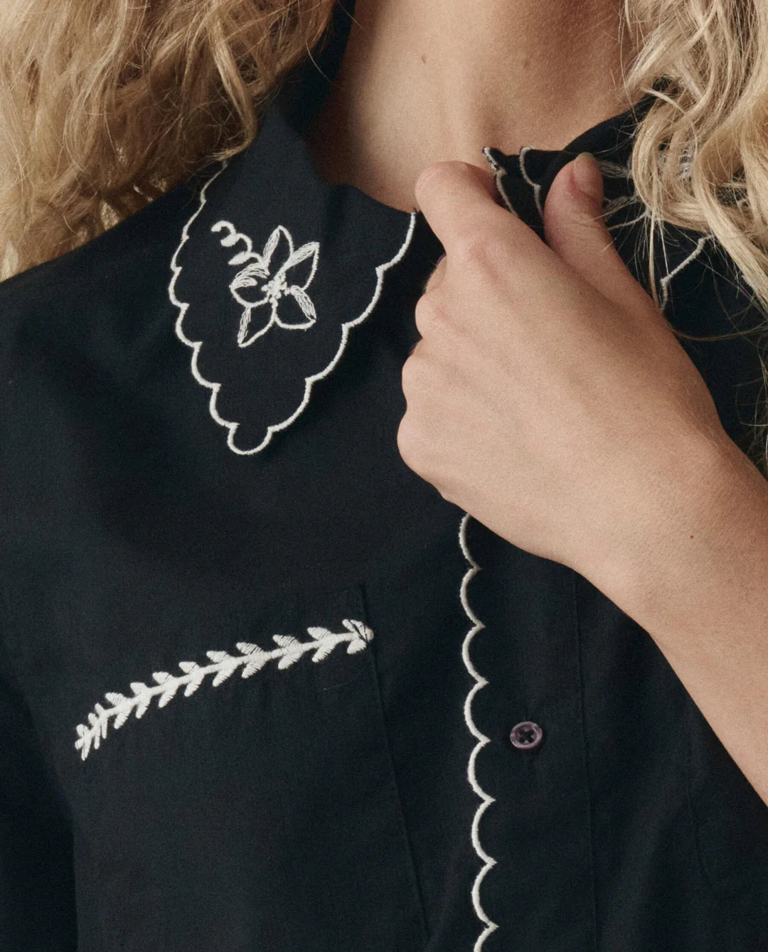 The Bowling Shirt W/ Hanky Embroidery