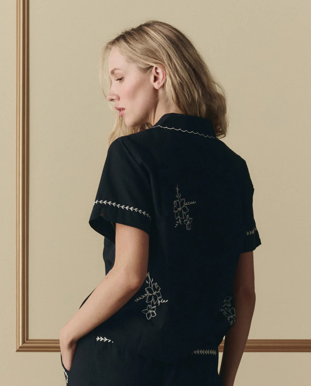 The Bowling Shirt W/ Hanky Embroidery