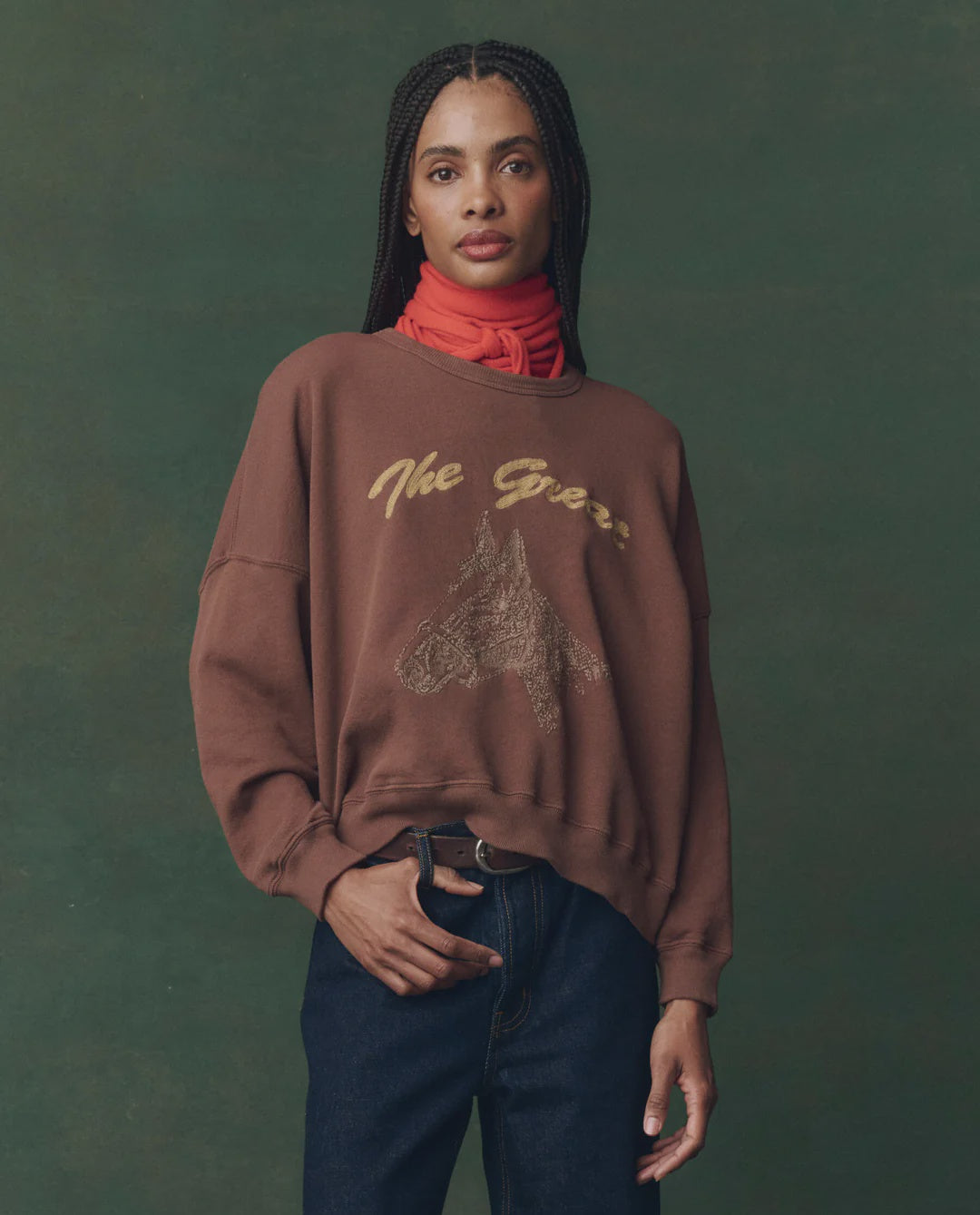 The Teammate Sweatshirt - Umber
