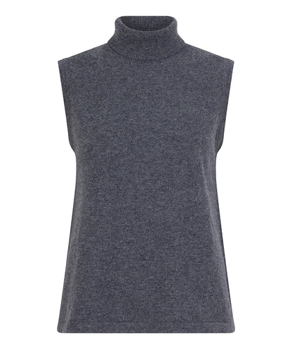 Grey Sleeveless Sweater
