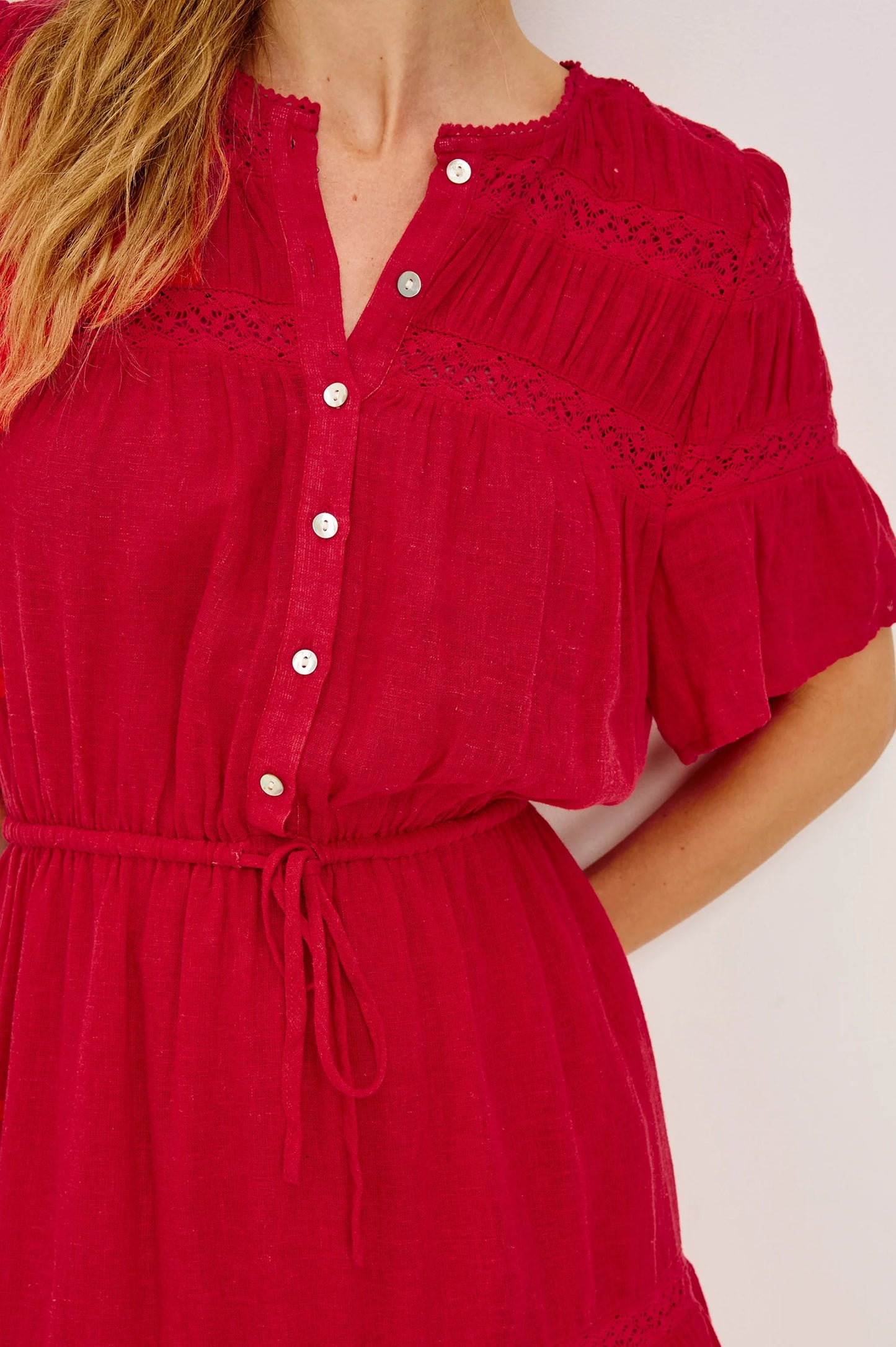 Winslow Dress - Tomato