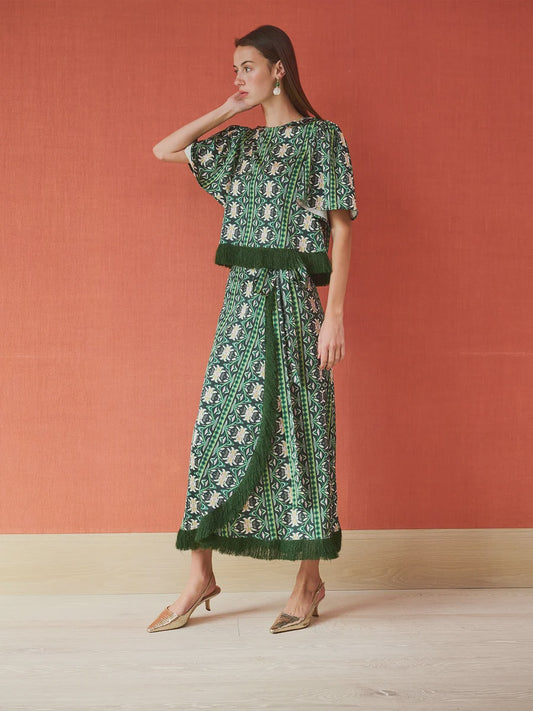 Georgia Swing Top - Garland Green