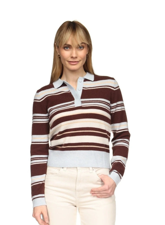 Slim Fit Stripey Polo