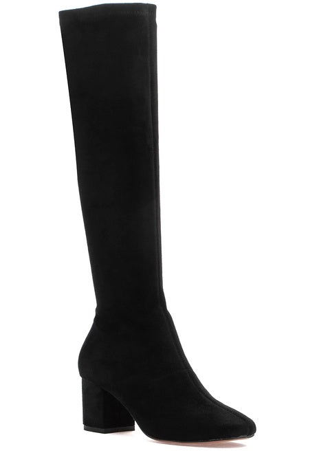 Comess Knee-High Boots - Black