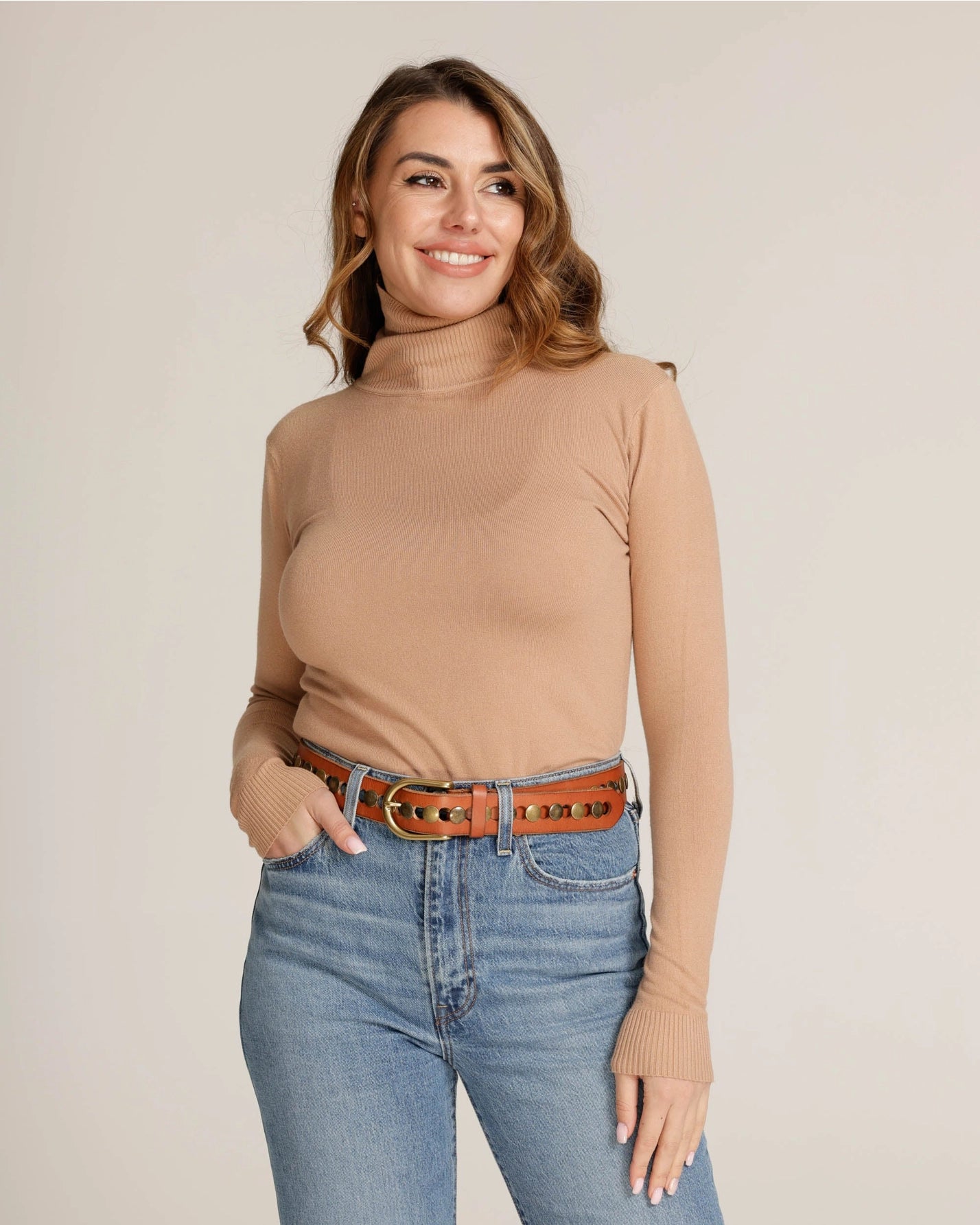 Jasmyn - Studded Western Belt