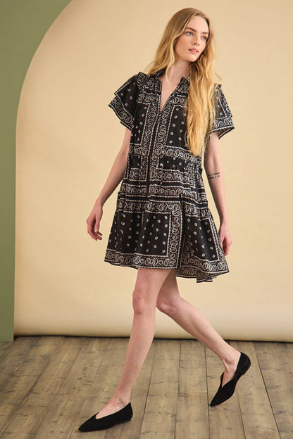 Merritt Dress - Aces Wild Black