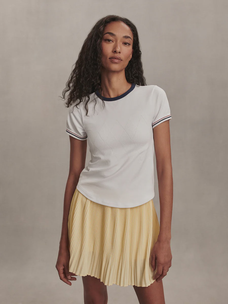 Gleadle Seamless Tee - White