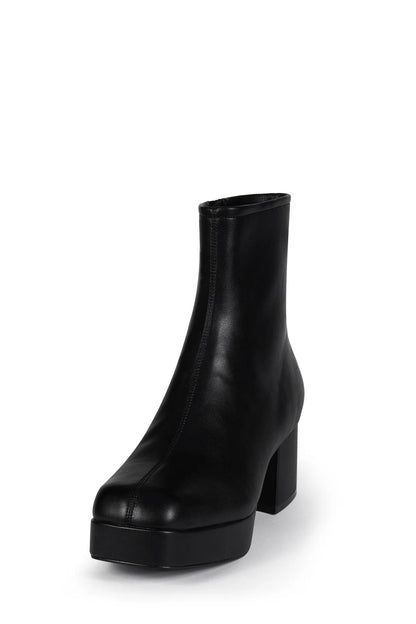 Capacity-2 Ankle Boot - Black Leather