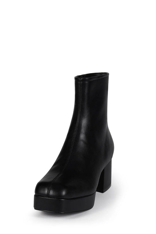 Capacity-2 Ankle Boot - Black Leather