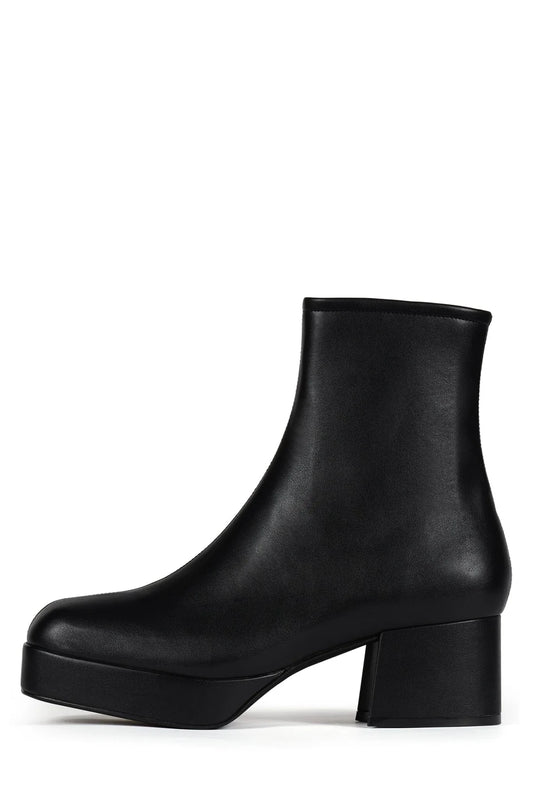Capacity-2 Ankle Boot - Black Leather