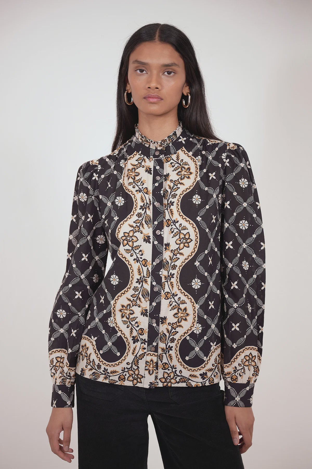Christina Shirt - Black Beauty