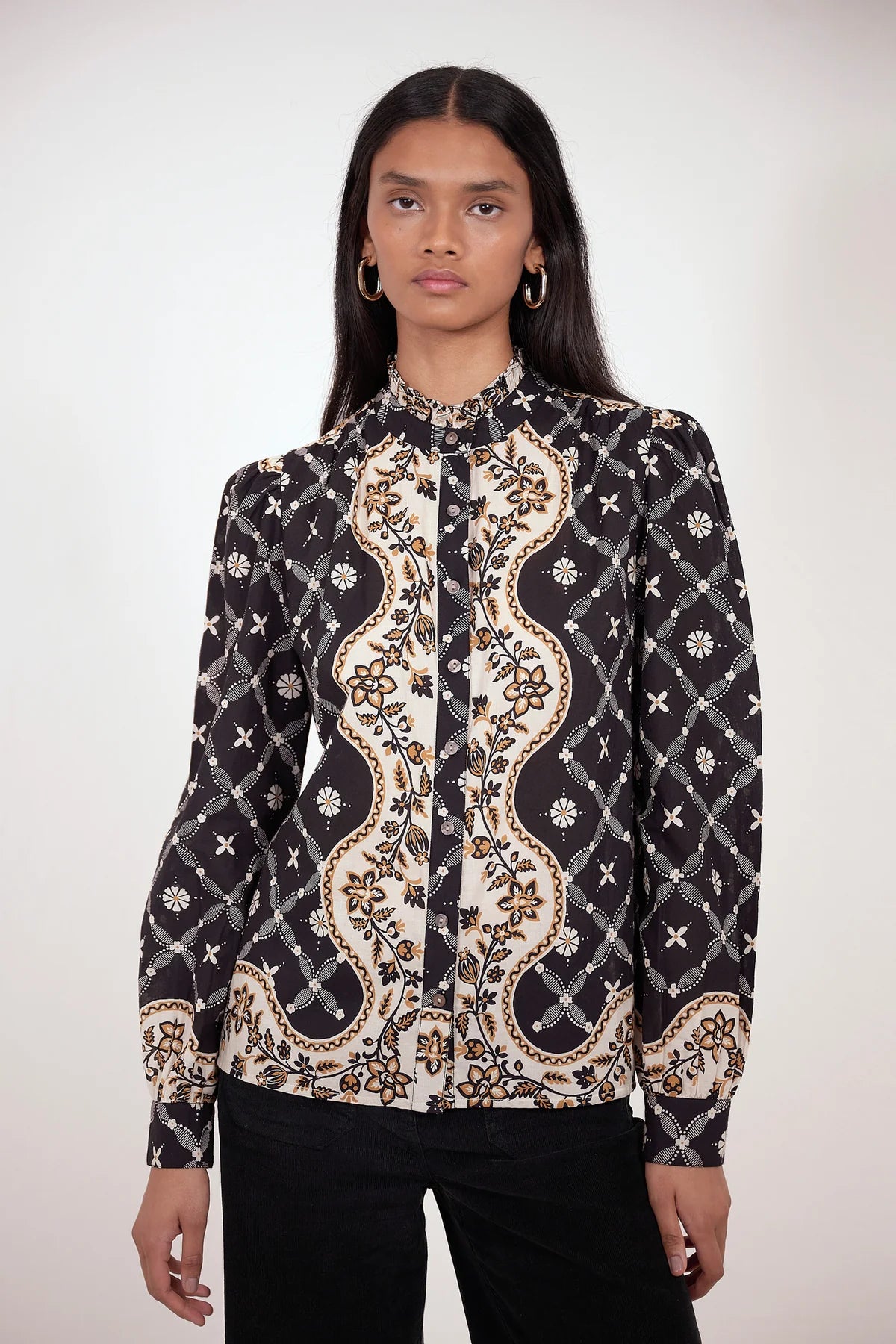 Christina Shirt - Black Beauty