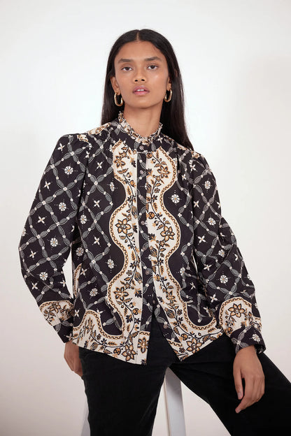 Christina Shirt - Black Beauty