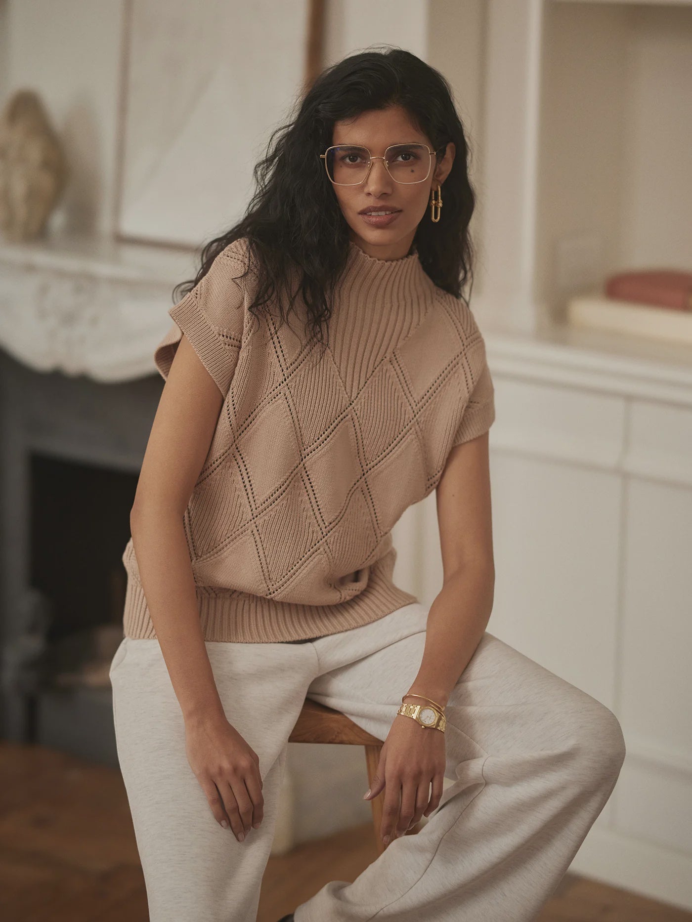 Keffin Relaxed Tank - Moonlight