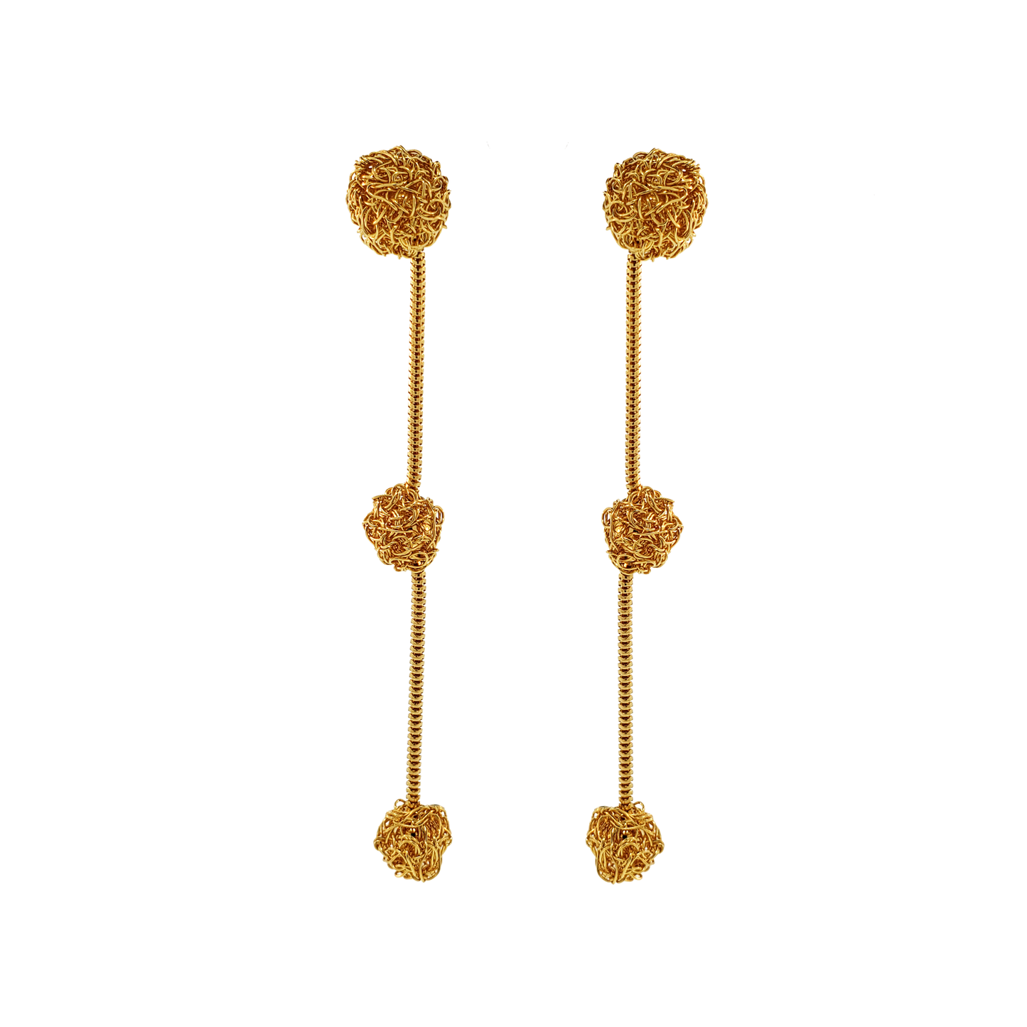 Dome Earrings - Gold