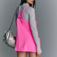 Hot Shot Mini Dress - Hot Pink