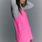 Hot Shot Mini Dress - Hot Pink