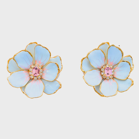 Jewel Box Florals-Baby Blue
