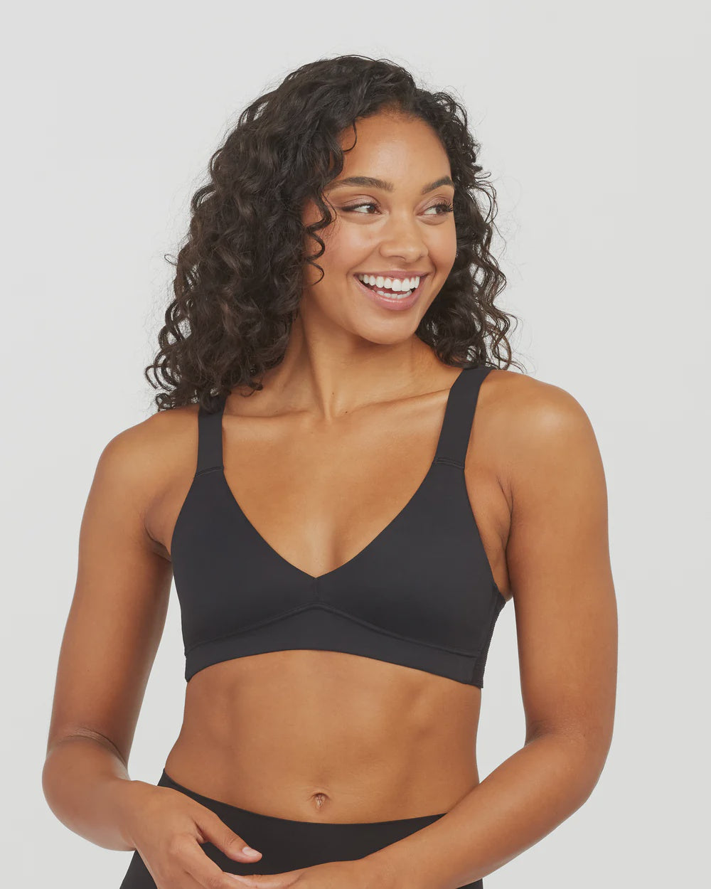 Bra-llelujah!® Unlined Bralette - Black