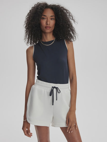 Ollie High Rise Short 3.5 - White